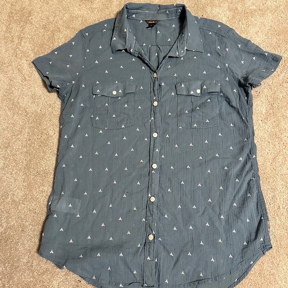 Eddie Bauer blue shirt - Picture 1 of 10